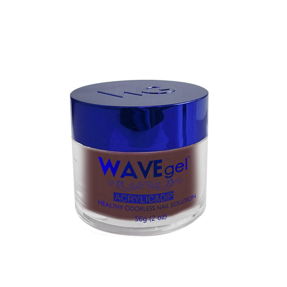 WAVEGEL Acrylic/Dipping Powder, ROYAL Collection, 050, Dark Crimson, 2oz