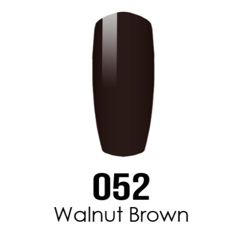 DC Nail Lacquer And Gel Polish, DC 052, Walnut Brown, 0.6oz MY0926