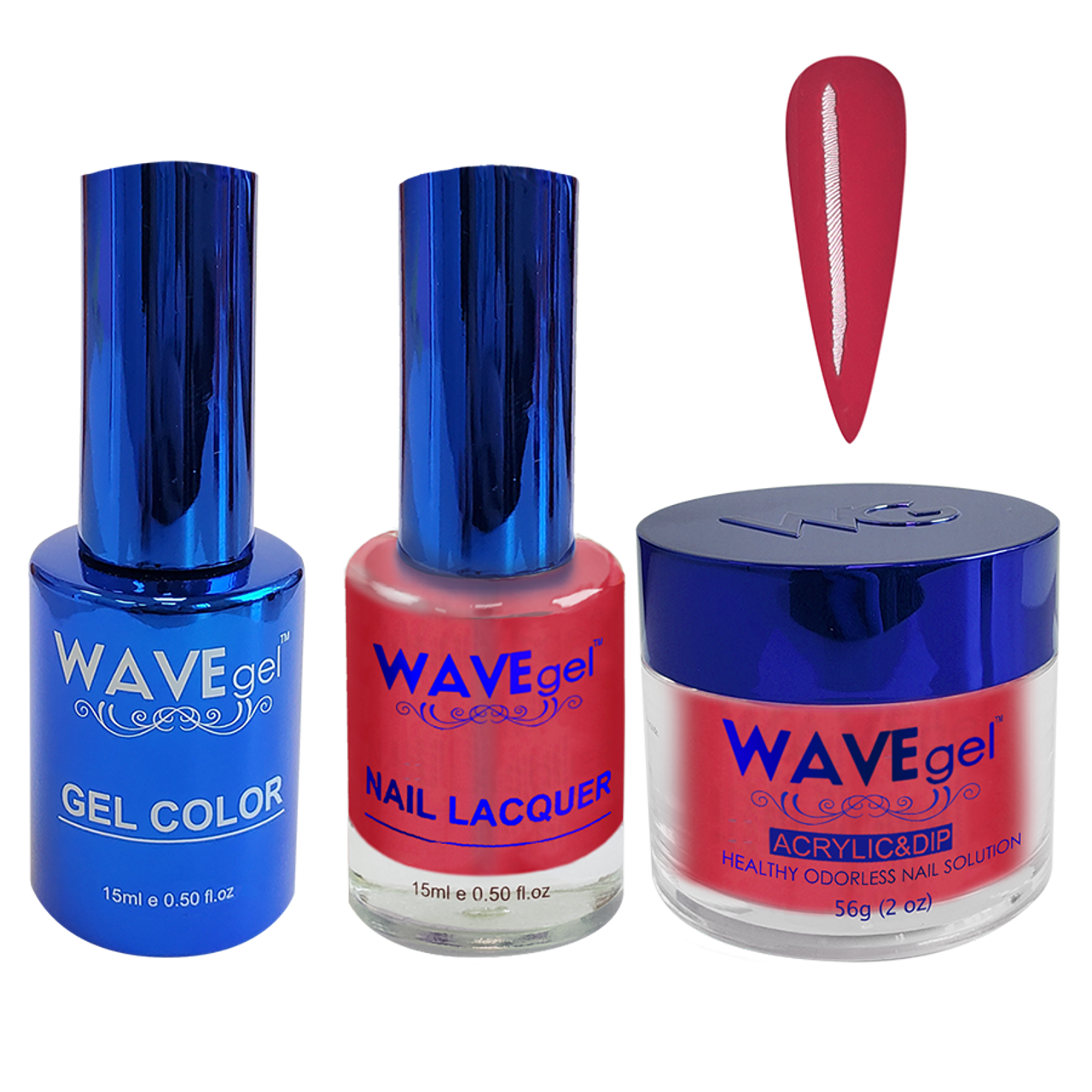 Wave Gel 4in1 Dipping Powder + Gel Polish + Nail Lacquer, ROYAL Collection, 054, Night In