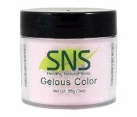 SNS Gelous Dipping Powder, 056, Barely There Pink, 1oz BB KK