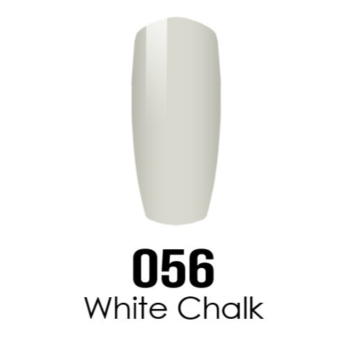 DC Nail Lacquer And Gel Polish, DC 056, White Chalk, 0.6oz MY0926