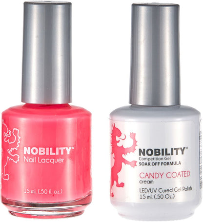 LeChat Nobility Gel & Polish Duo, NBCS057, Candy Coated, 0.5oz KK