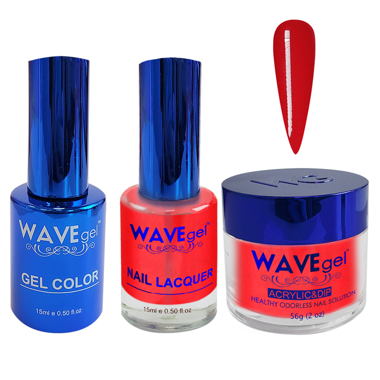 Wave Gel 4in1 Dipping Powder + Gel Polish + Nail Lacquer, ROYAL Collection, 058, Charlemagne