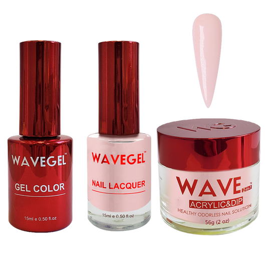 Wave Gel 4in1 Dipping Powder + Gel Polish + Nail Lacquer, QUEEN Collection, 005, Sitting Tall