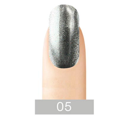 Cre8tion Chrome Nail Art Effect, 05, Silver, 1g