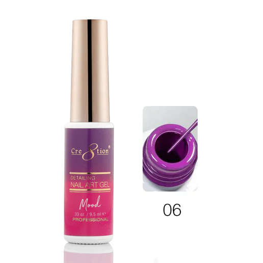 Cre8tion Detailing Nail Art Gel, Mood Change Collection, 06, 0.33oz