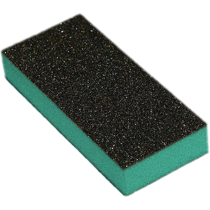 Cre8tion Premium Buffer 2-Way Slim Teal Foam, Black Grit 80/100, 500pcs, 06065