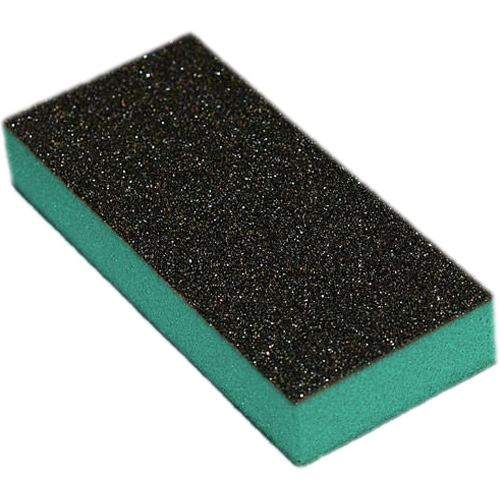 Cre8tion Premium Buffer 2-Way Slim Teal Foam, Black Grit 80/100, 500pcs, 06065
