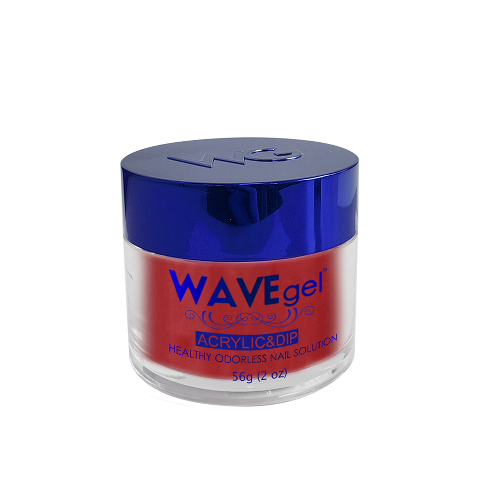 WAVEGEL Acrylic/Dipping Powder, ROYAL Collection, 061, Burgundy Blazed, 2oz