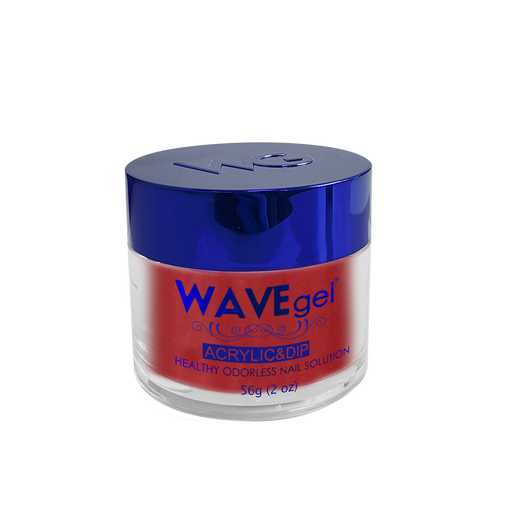 Wave Gel Acrylic/Dipping Powder, ROYAL Collection, 061, Burgundy Blazed, 2oz