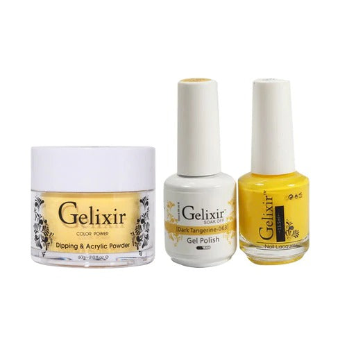 Gelixir 3in1 Acrylic/Dipping Powder + Gel Polish + Nail Lacquer, 063