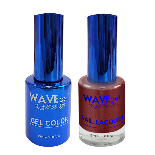 Wave Gel Nail Lacquer + Gel Polish, ROYAL Collection, 065, Dark & Envious, 0.5oz