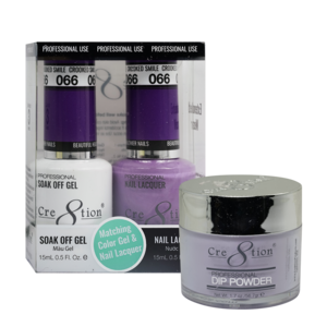 Cre8tion 3in1 Dipping Powder + Gel Polish + Nail Lacquer, 066, Deception Is Inception, 3104-0666 OK0117MD