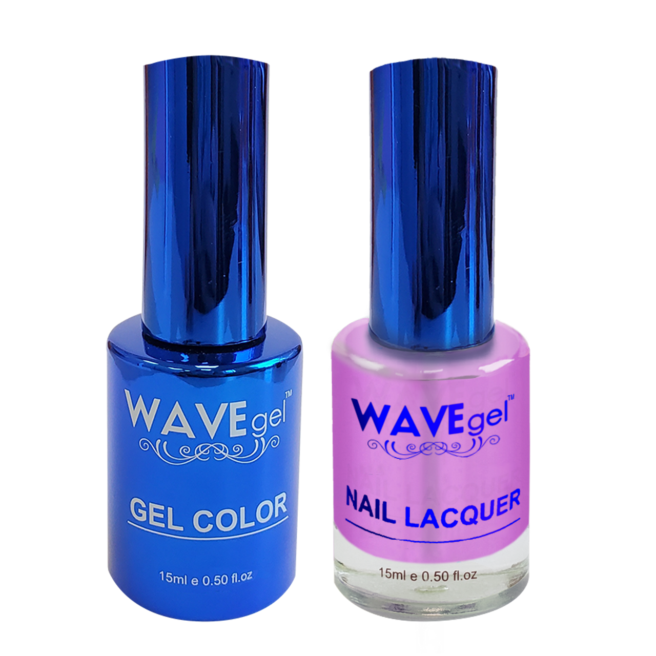 Wave Gel Nail Lacquer + Gel Polish, ROYAL Collection, 067, Pretty in Purple, 0.5oz