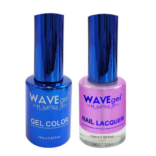 Wave Gel Nail Lacquer + Gel Polish, ROYAL Collection, 067, Pretty in Purple, 0.5oz