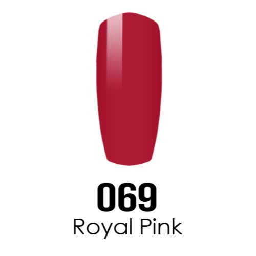 DC Nail Lacquer And Gel Polish, DC 069, Royal Pink, 0.6oz MY0926