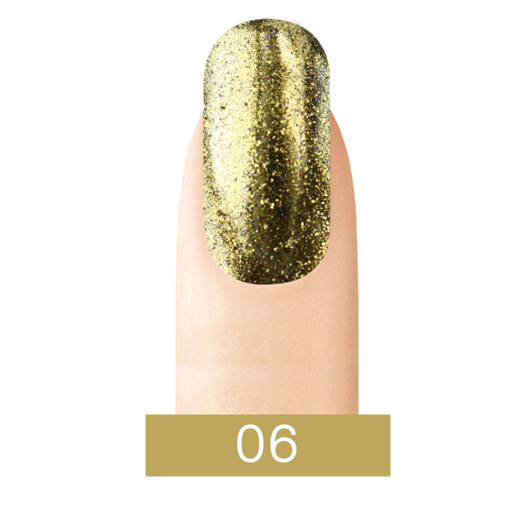 Cre8tion Chrome Nail Art Effect, 06, Gold, 1g