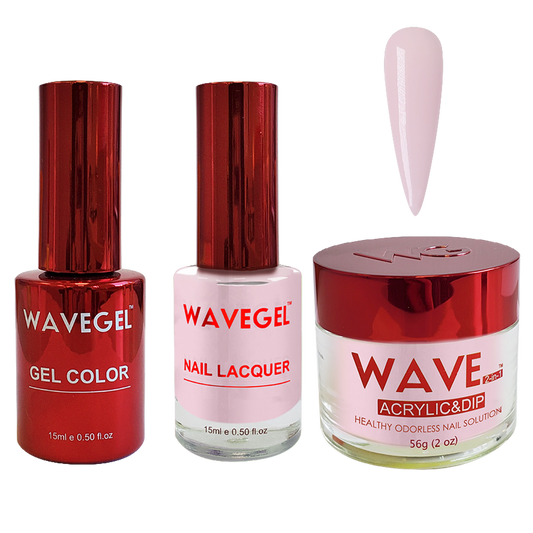 Wave Gel 4in1 Dipping Powder + Gel Polish + Nail Lacquer, QUEEN Collection, 006, Princesses Rule