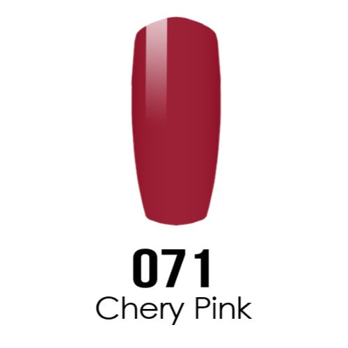 DC Nail Lacquer And Gel Polish, DC 071, Cherry Punch, 0.6oz MY0926