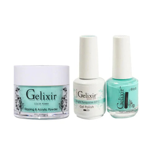 Gelixir 3in1 Acrylic/Dipping Powder + Gel Polish + Nail Lacquer, 071
