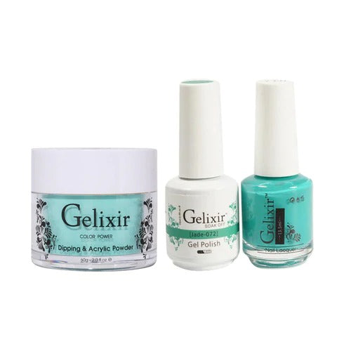 Gelixir 3in1 Acrylic/Dipping Powder + Gel Polish + Nail Lacquer, 072