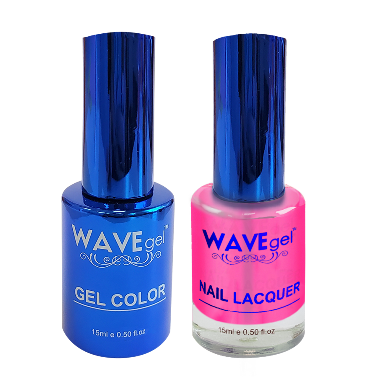 Wave Gel Nail Lacquer + Gel Polish, ROYAL Collection, 072, Sweet Pink, 0.5oz