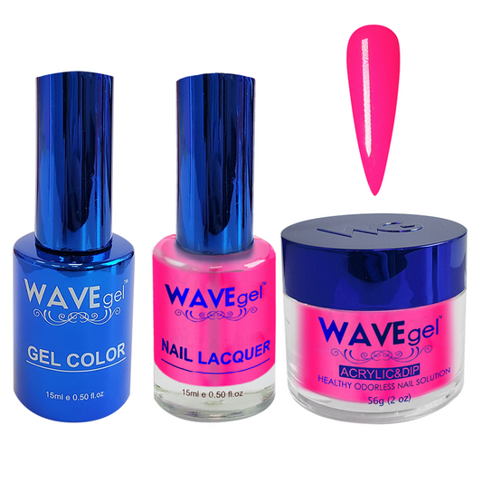 Wave Gel 4in1 Dipping Powder + Gel Polish + Nail Lacquer, ROYAL Collection, 073, A Castle to Herself