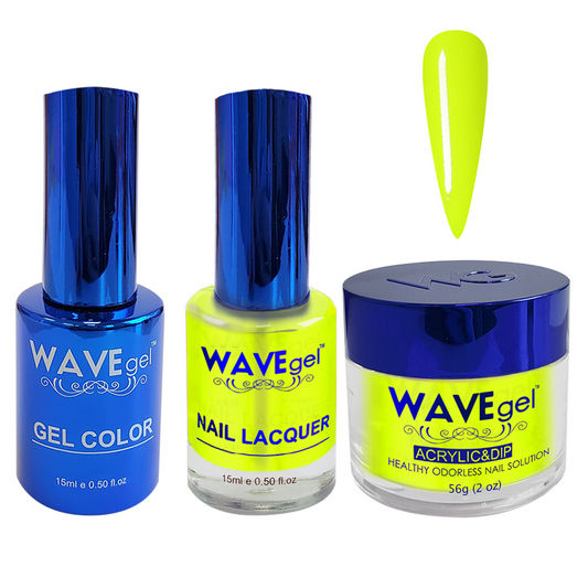 Wave Gel 4in1 Dipping Powder + Gel Polish + Nail Lacquer, ROYAL Collection, 074, Glowing