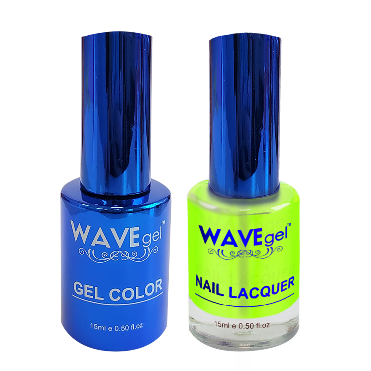 Wave Gel Nail Lacquer + Gel Polish, ROYAL Collection, 075, POP of Neon, 0.5oz