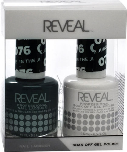 Reveal Gel Polish + Nail Lacquer, 076, _In The Jungle, 0.5oz OK0311VD