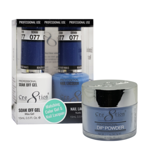 Cre8tion 3in1 Dipping Powder + Gel Polish + Nail Lacquer, 077, Shoot For The Moon, 3104-0672 OK0117VD