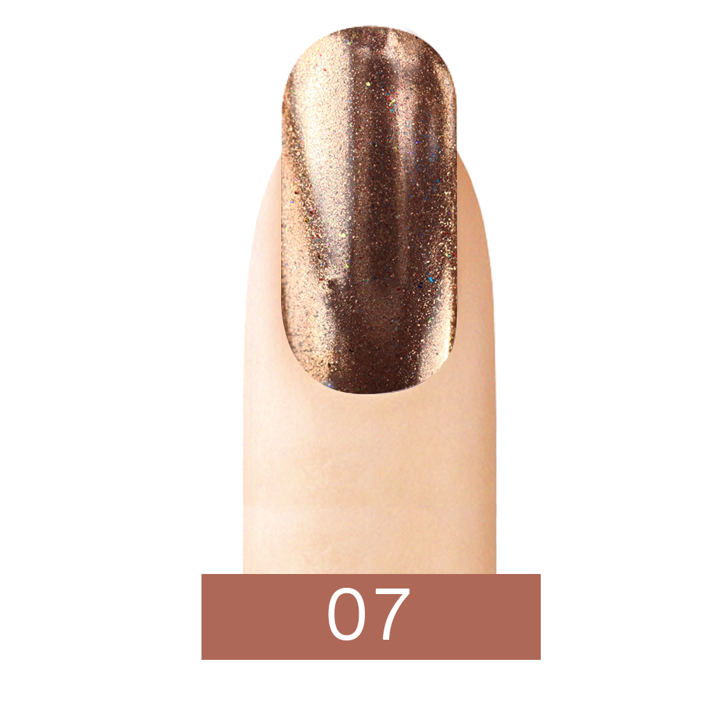 Cre8tion Chrome Nail Art Effect, 07, Rose Gold, 1g KK0829