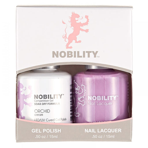 LeChat Nobility Gel & Polish Duo, NBCS082, Orchid, 0.5oz KK0917