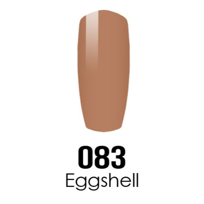 DC Nail Lacquer And Gel Polish, DC 083, Eggshell, 0.6oz MY0926