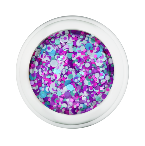 Cre8tion Nail Art Designed Confetti Glitter, 086, 0.5oz, 1101-0790