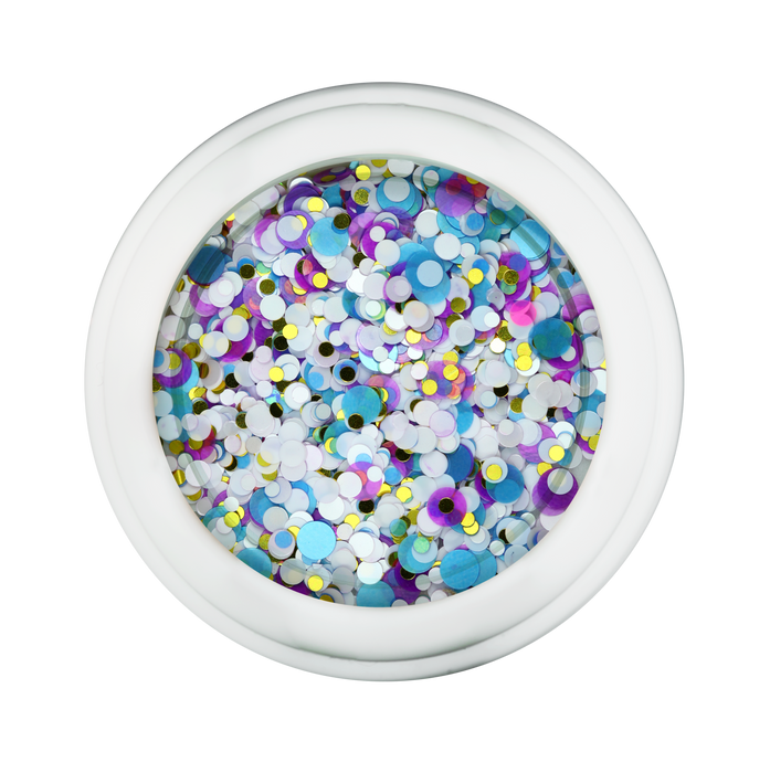 Cre8tion Nail Art 5g - Designed Confetti Glitter - 089