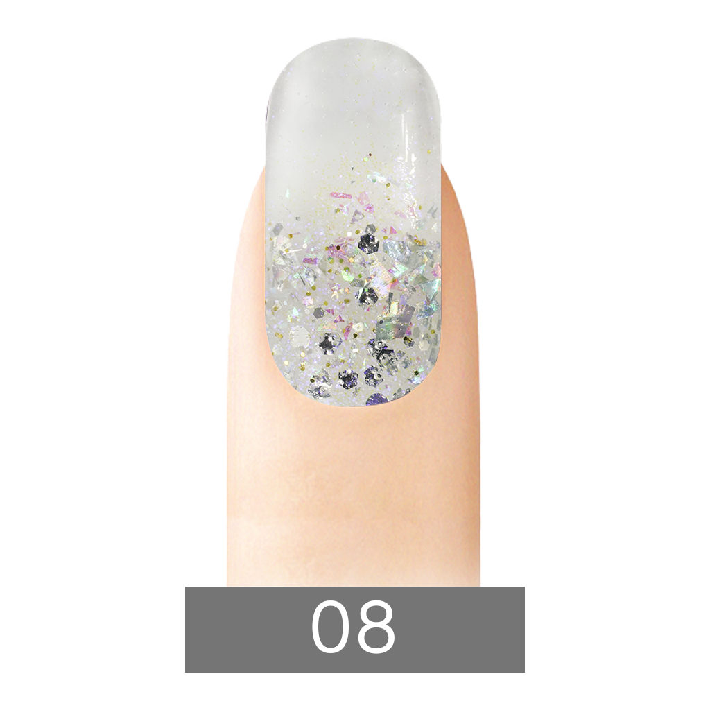 Cre8tion Nail Art Glitter, 008, 1oz, 1101-0499 OK0426VD