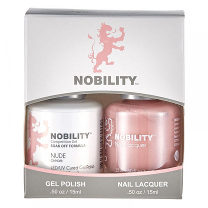 LeChat Nobility Gel & Polish Duo, NBCS090, Nude, 0.5oz KK