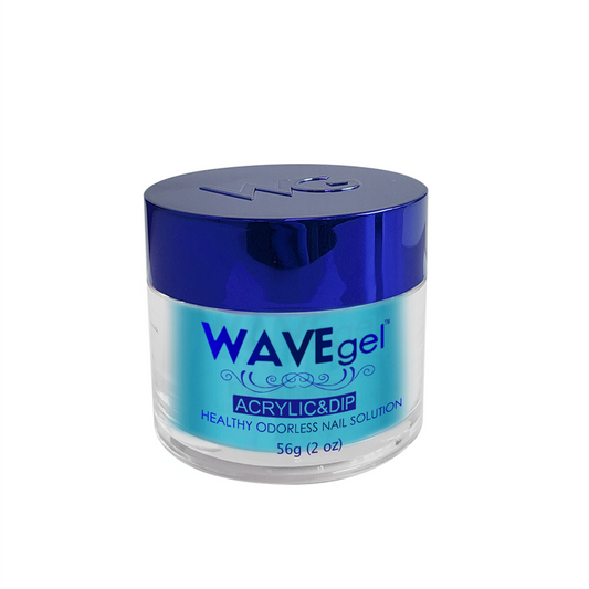 Wave Gel Acrylic/Dipping Powder, ROYAL Collection, 090, Blue Mosaic, 2oz