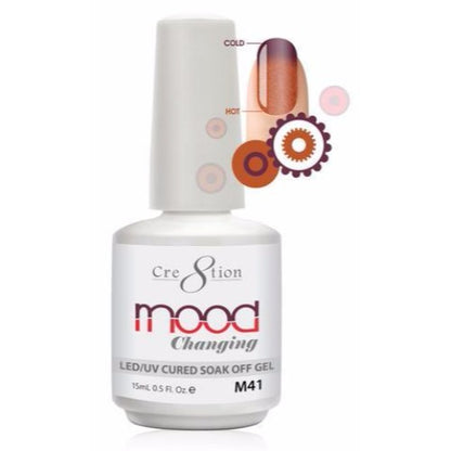 Cre8tion Mood Changing Gel Polish, M41, 0.5oz, 09141 KK1004 BB