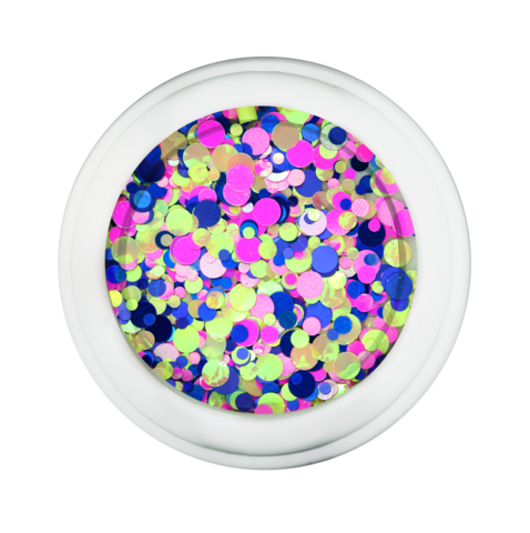 Cre8tion Nail Art Designed Confetti Glitter, 093, 0.5oz, 1101-0797