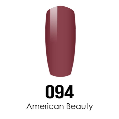 DC Nail Lacquer And Gel Polish, DC 094, American Beauty, 0.6oz MY0926