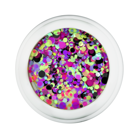 Cre8tion Nail Art Designed Confetti Glitter, 094, 0.5oz, 1101-0798
