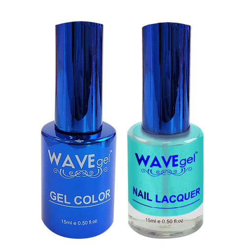 Wave Gel Nail Lacquer + Gel Polish, ROYAL Collection, 094, It's Teal and Real!, 0.5oz