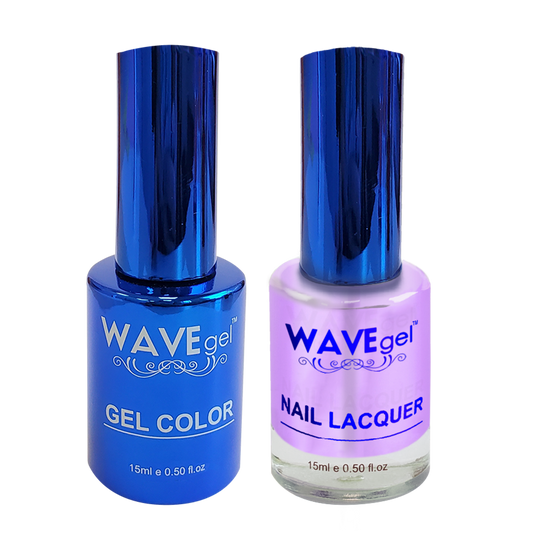 Wave Gel Nail Lacquer + Gel Polish, ROYAL Collection, 096, Violet Versailles, 0.5oz