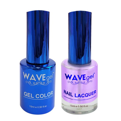 Wave Gel Nail Lacquer + Gel Polish, ROYAL Collection, 096, Violet Versailles, 0.5oz