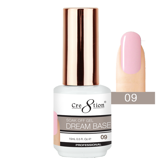 Cre8tion Dream Base Gel Polish, 0916-1567, 0.5oz, 09 KK0816