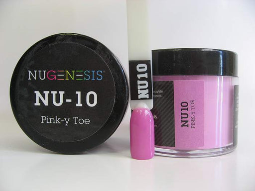 Nugenesis Dipping Powder, NU 010, Pink-y Toe, 2oz MH1005