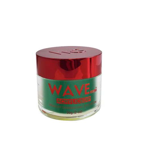 Wave Gel Acrylic/Dipping Powder, QUEEN Collection, 100, Emerald Green, 2oz