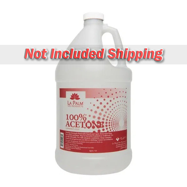 La Palm 100% Acetone, 1Gal (Packing: 4pcs/case)